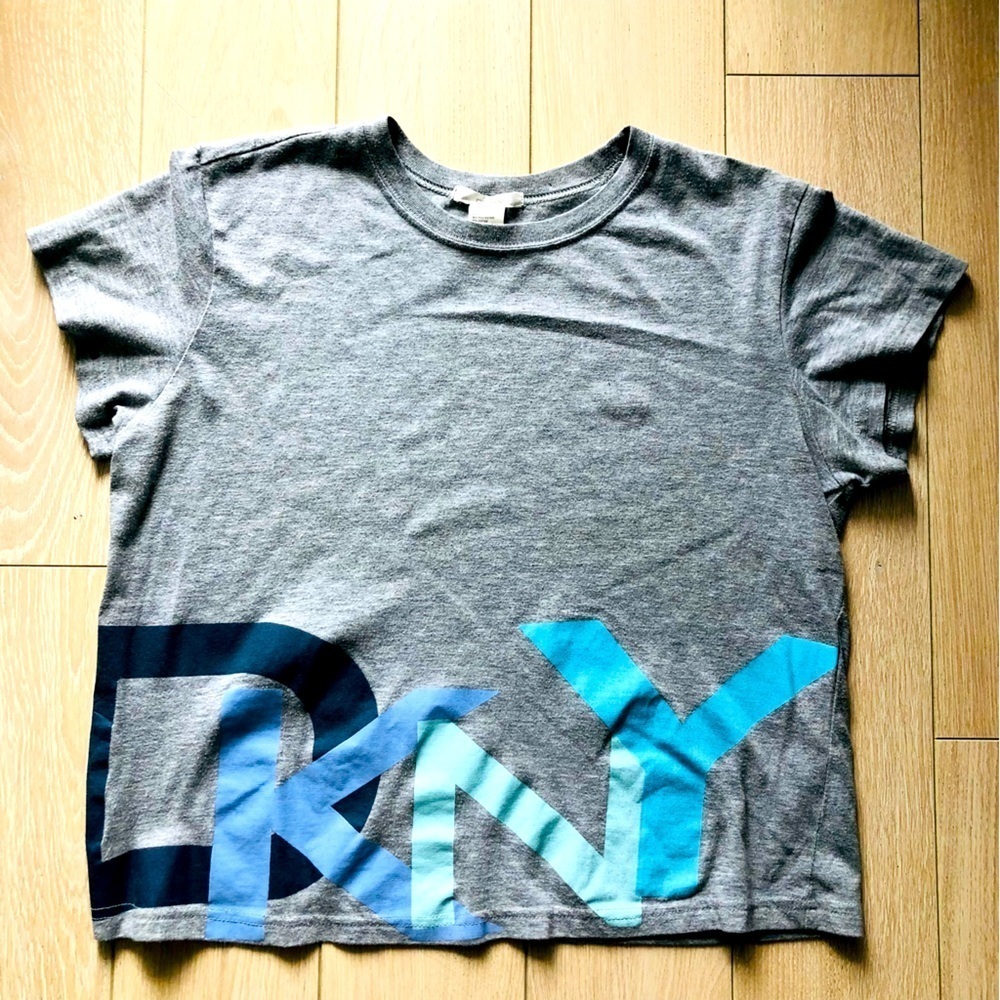 DKNY Grey Logo T-Shirt